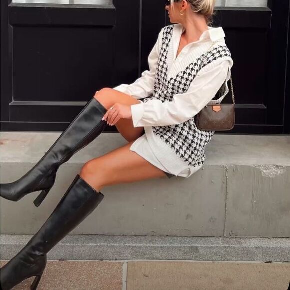 Franco sarto black boots - Picture 3 of 6